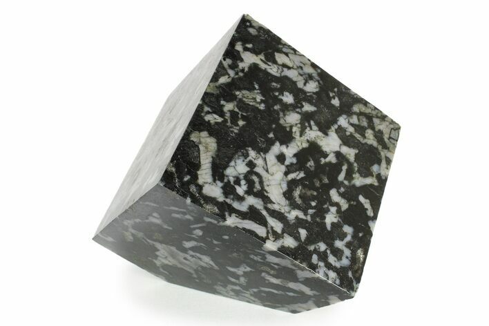 Polished, Indigo Gabbro Cube - Madagascar #242819